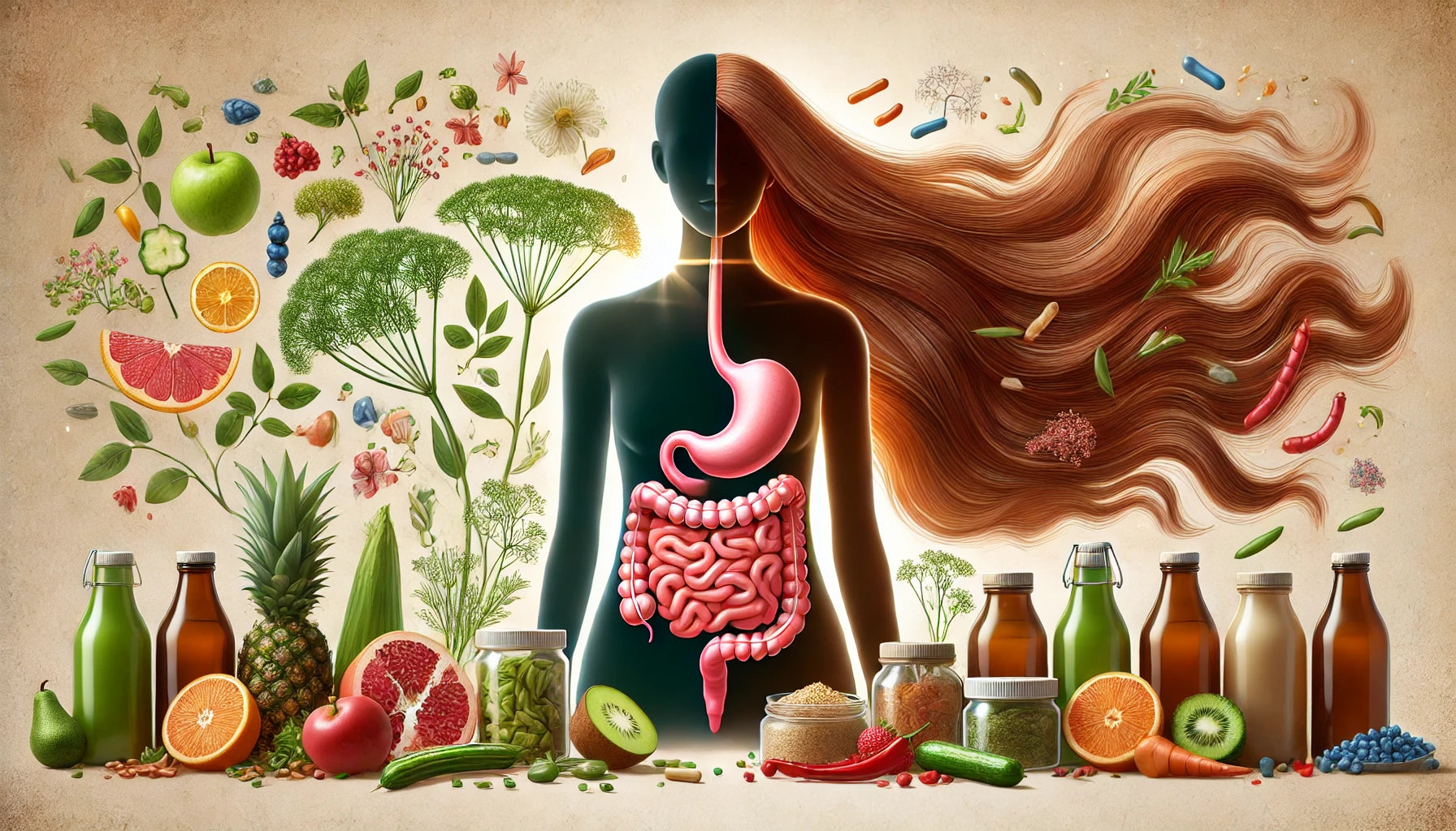 The Link Between Gut Health and Hair Growth: How Digestion Impacts Your Hair